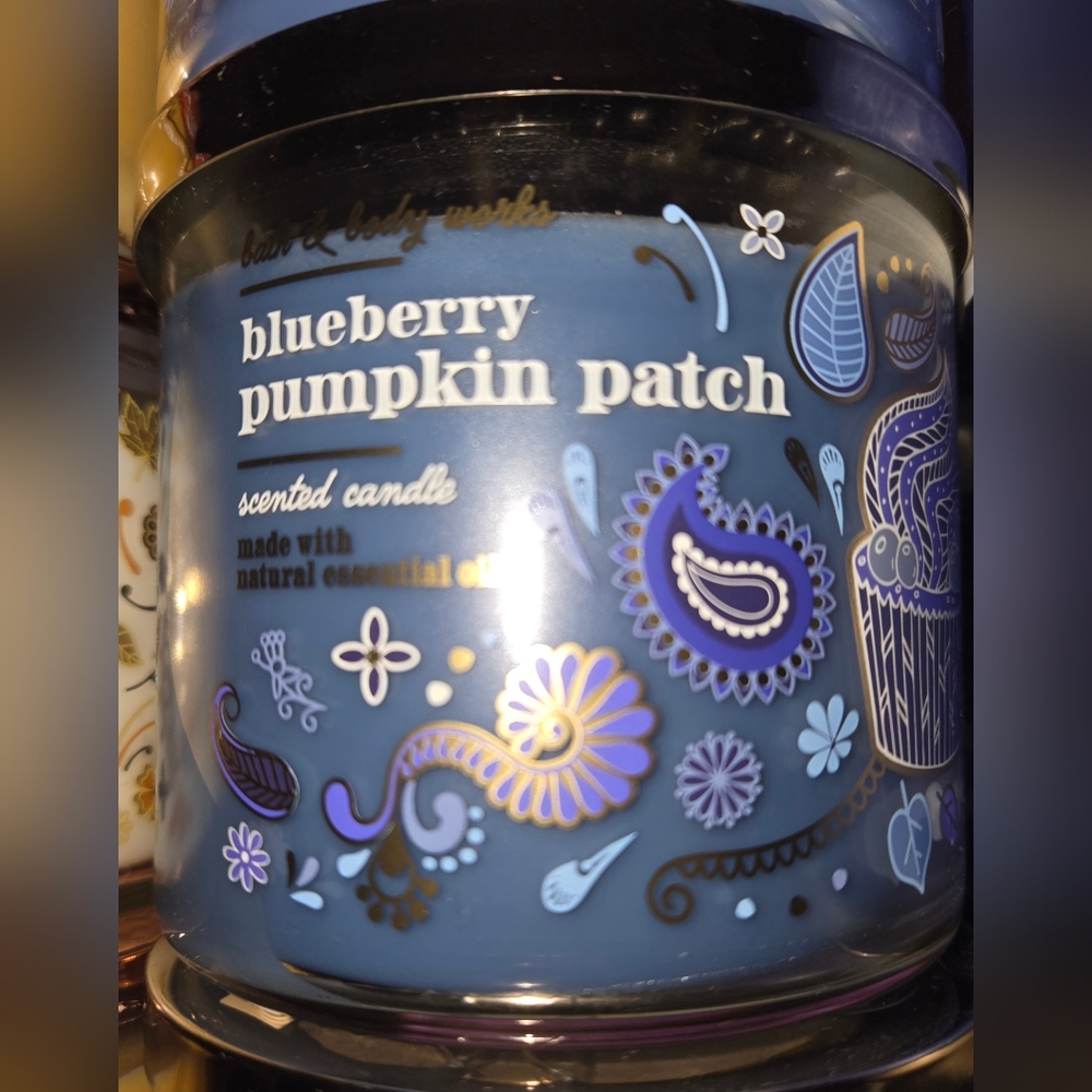 Blueberry Pumpkin Patch 3-wick candle